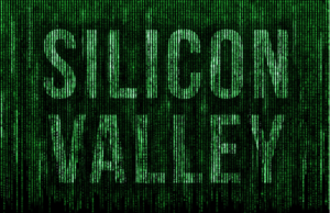 Green and black image that says 'Silicon Valley' for Resonate Growth's About This Blog