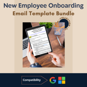 New Employee Email Templates Product