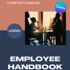 Employee Handbook Canva Template