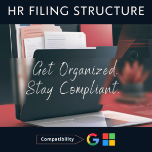 HR Filing Structure for Employee Records Management