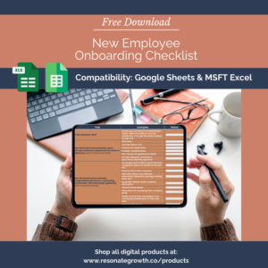 New Hire Onboarding Checklist - Free Download