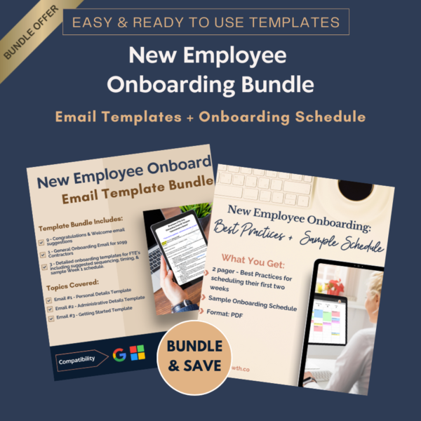 New Employee Onboarding Bundle Product