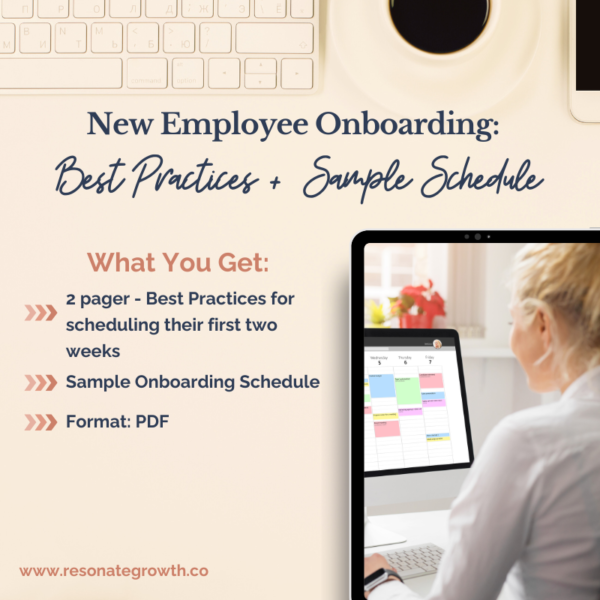 New Hire Onboarding Best Practices Bundle Contents